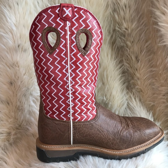 Shoes | Twisted X Work Boots Square Toe 